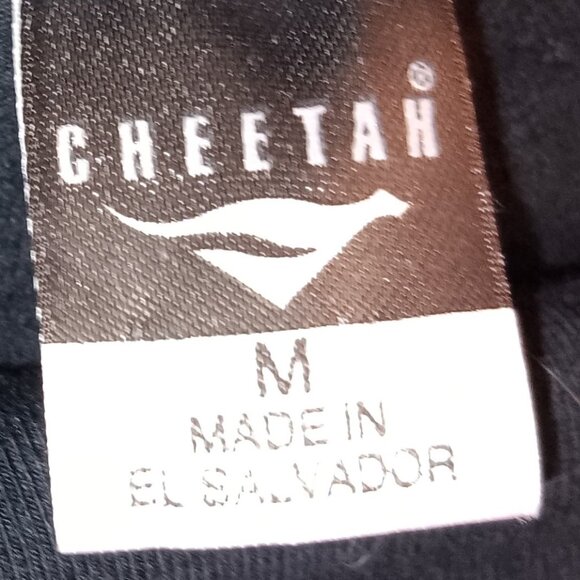 Run Like A Cheetah! Black & White Striped Workout Pants - Picture 3 of 3